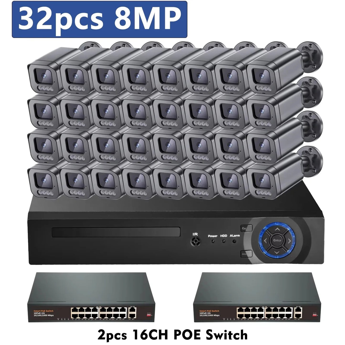 NovaGuard 32X Ultra 4K Smart Security System