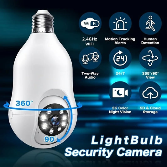 HaloSight DuoBeam™ Smart Bulb Camera