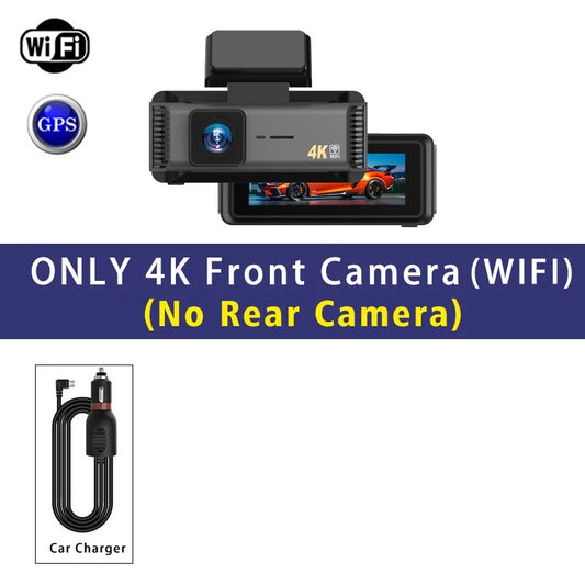 DriveGuard Ultra 4K Smart Dash Cam