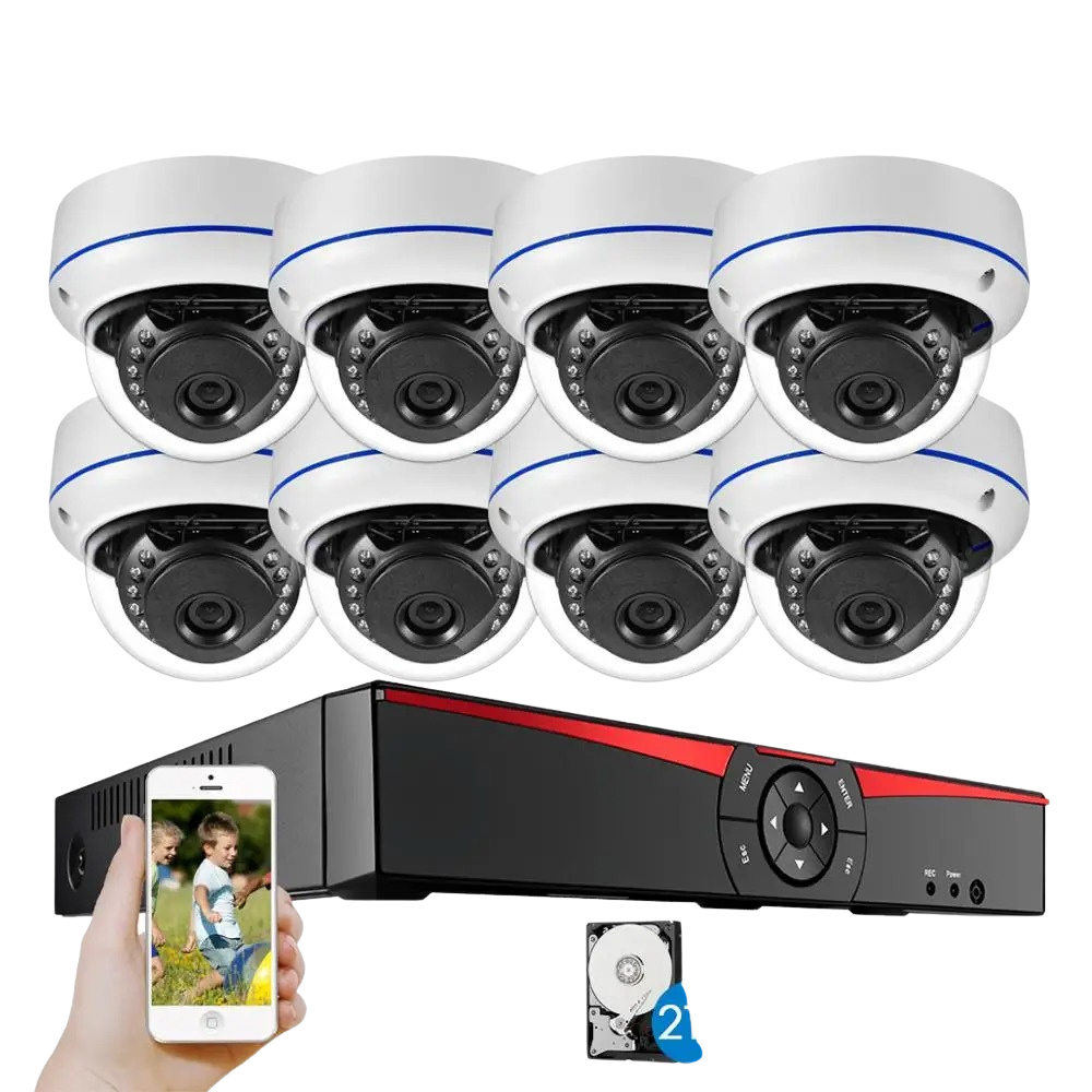 AegisView 4MP SmartGuard PoE Security System