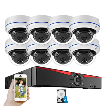 AegisView 4MP SmartGuard PoE Security System
