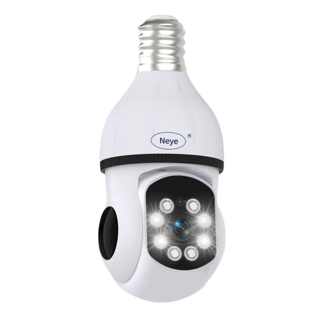 LumaGuard 360 AI Bulb Cam