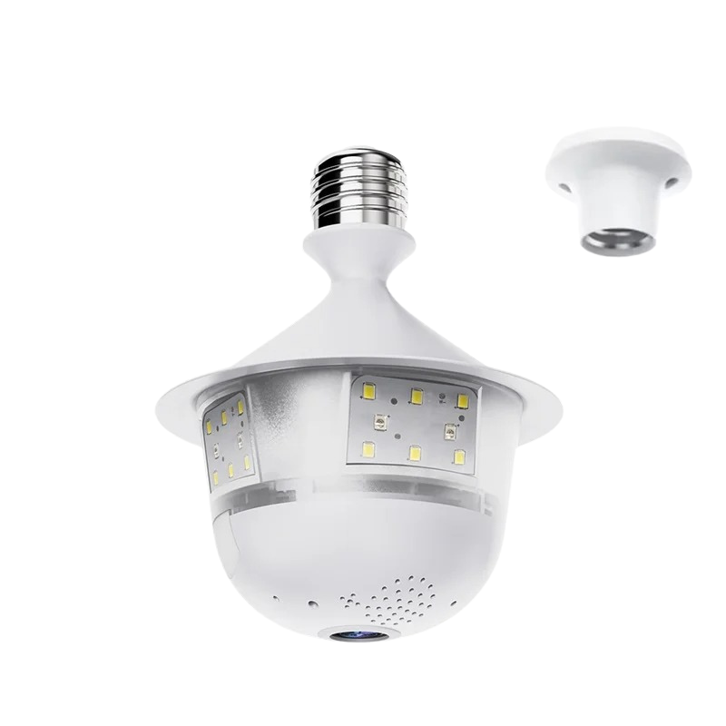 LumaGuard 360™ Smart Bulb Security Camera