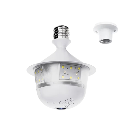 LumaGuard 360™ Smart Bulb Security Camera