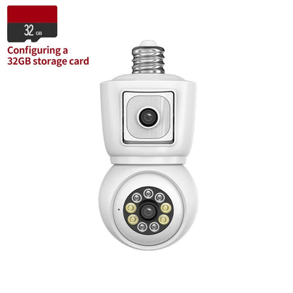 LumiGuard DuoView™ Smart Bulb Camera
