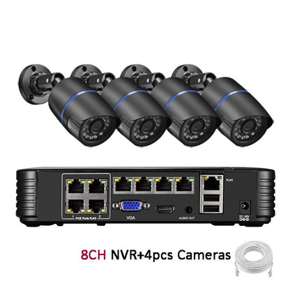 entraGuard AI 8MP Smart Surveillance System