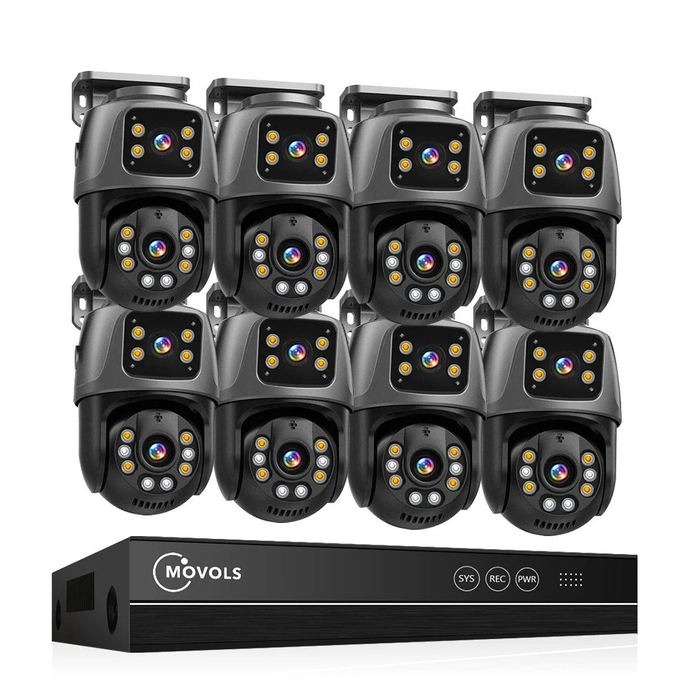 Vigilix DualSight Pro 6MP POE Security System