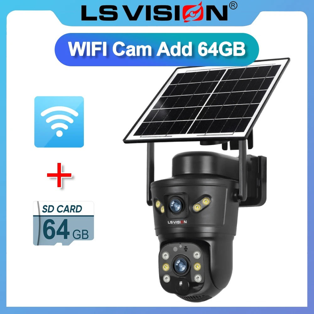 SolarGuard Vision Pro 4K DualShield Camera