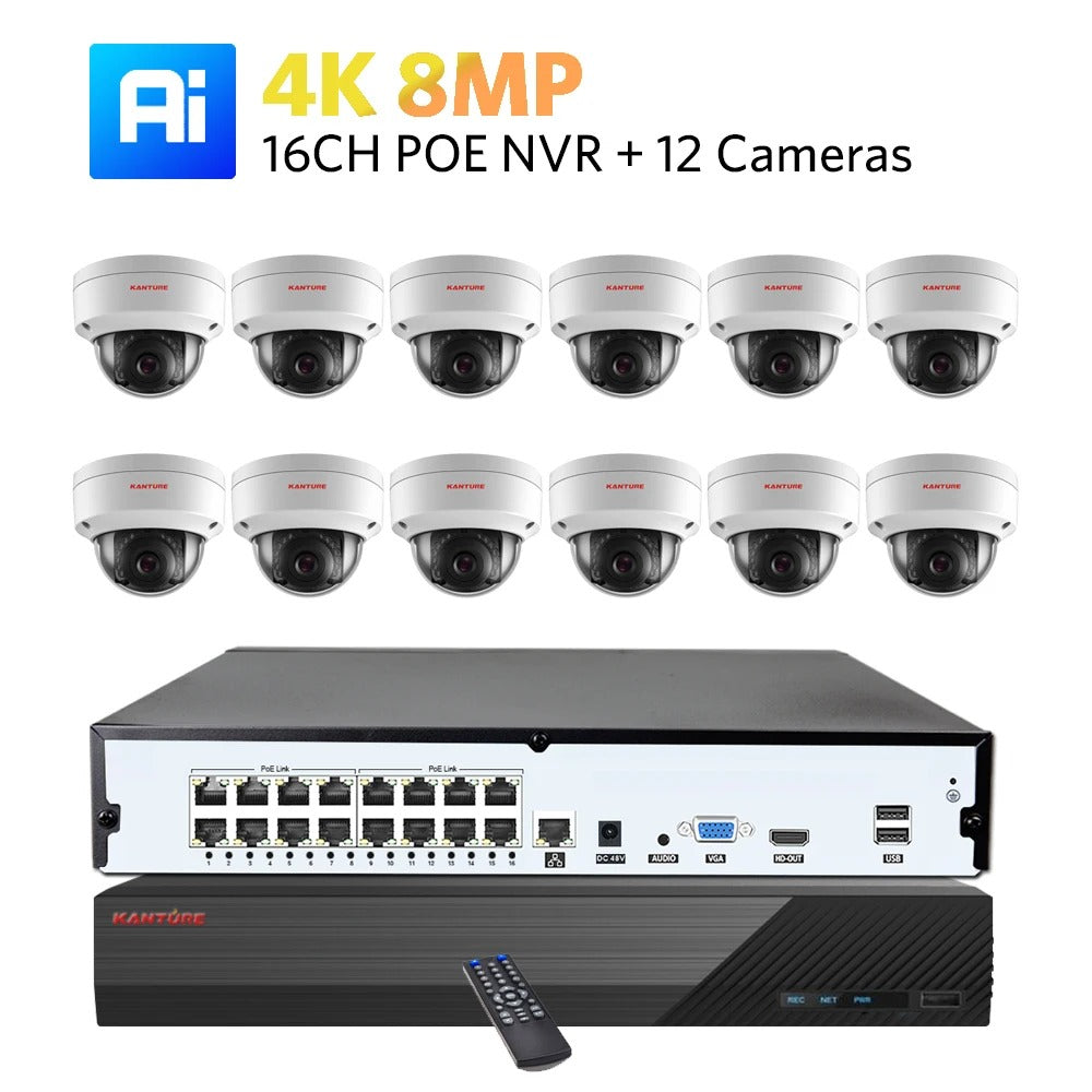 KANTURE NovaGuard 4K AI Surveillance System