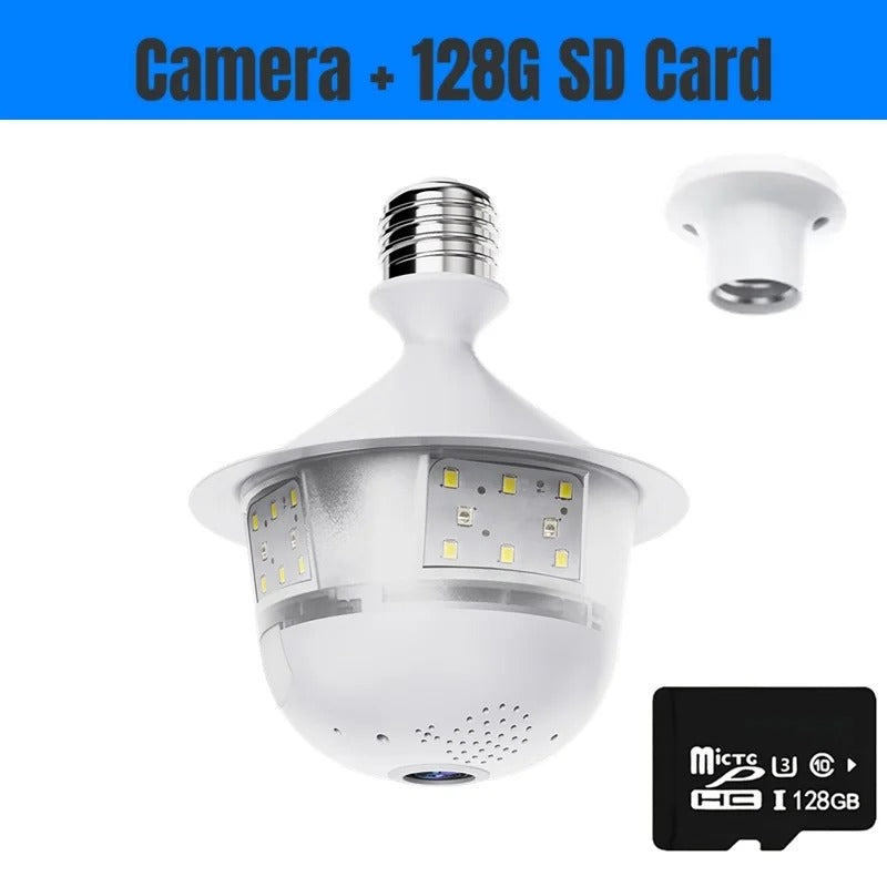 LumaGuard 360™ Smart Bulb Security Camera