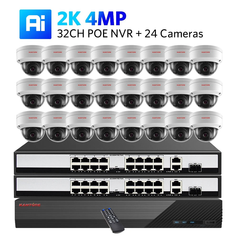Kanture NovaGuard 4K Ultra AI Surveillance System