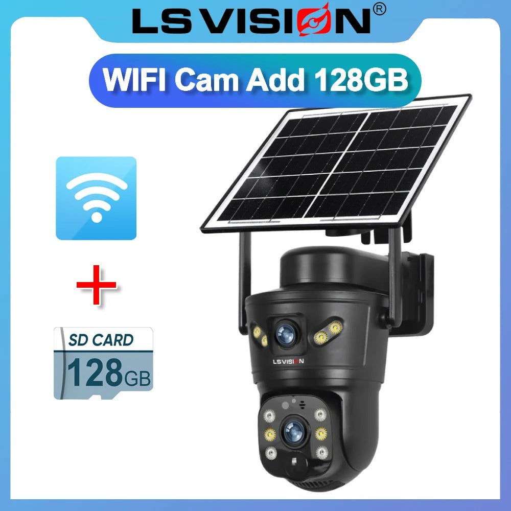 SolarGuard Vision Pro 4K DualShield Camera
