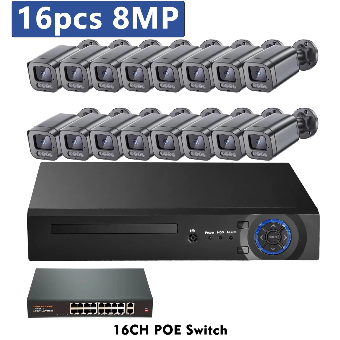 NovaGuard 32X Ultra 4K Smart Security System