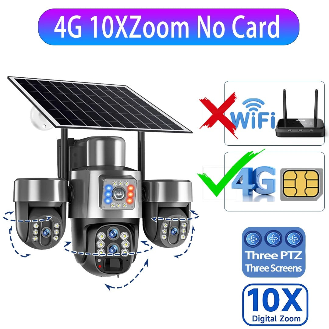 SentinelX 6K TriVision Smart Security Camera