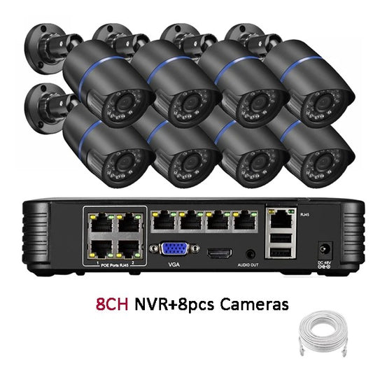 entraGuard AI 8MP Smart Surveillance System