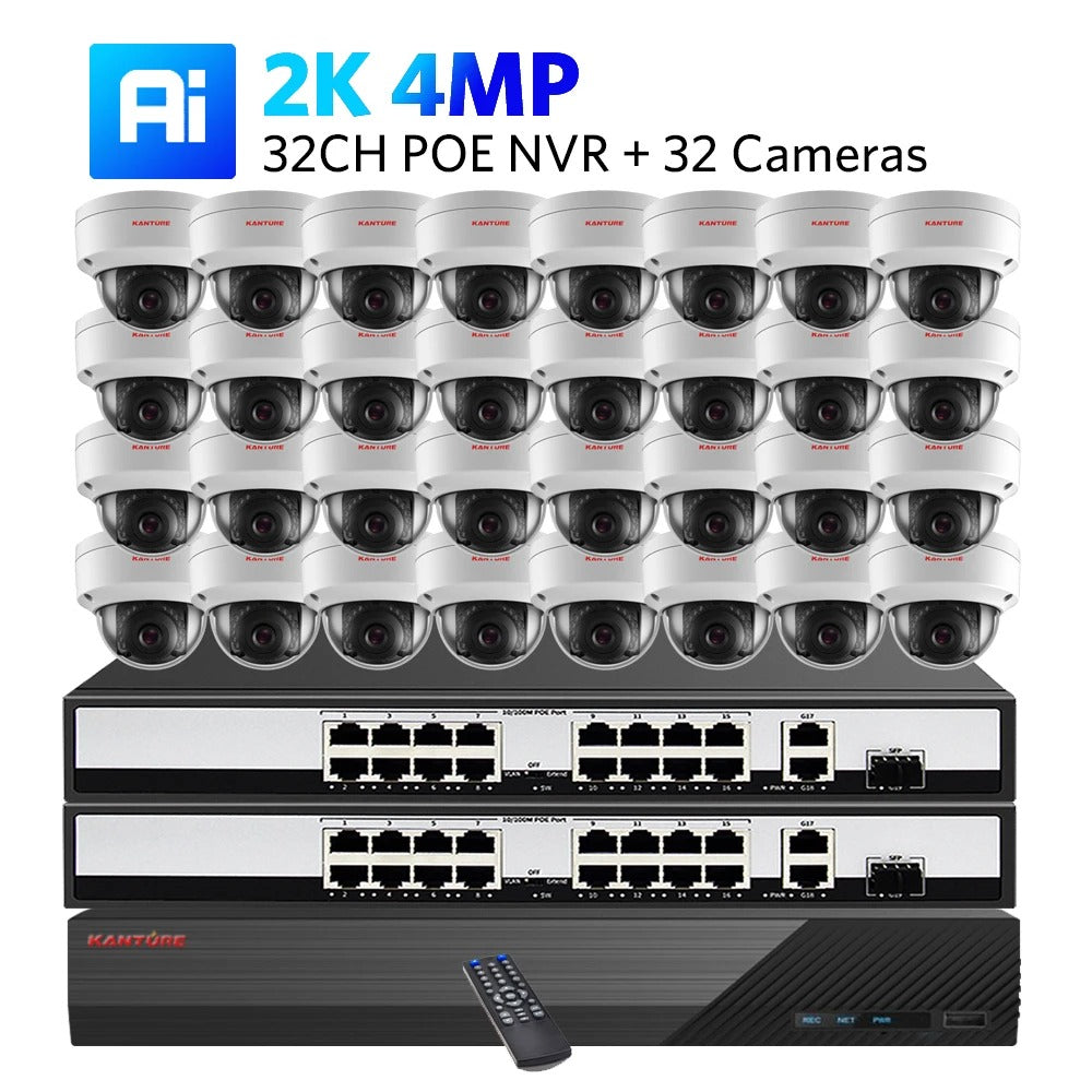 Kanture NovaGuard 4K Ultra AI Surveillance System