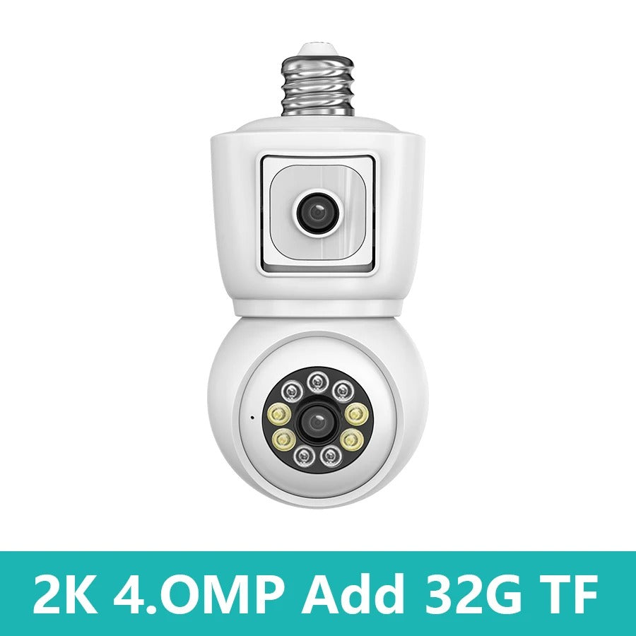LumiGuard DuoView™ Smart Bulb Camera