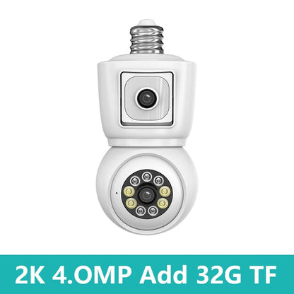 LumiGuard DuoView™ Smart Bulb Camera