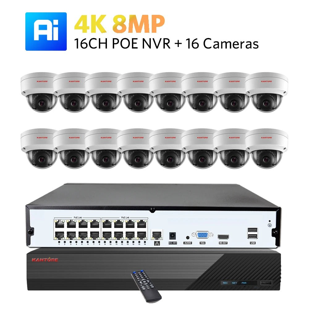 KANTURE NovaGuard 4K AI Surveillance System