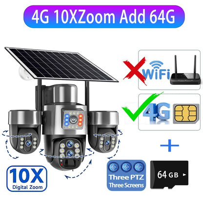 SentinelX 6K TriVision Smart Security Camera