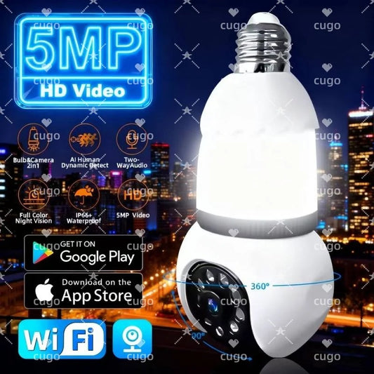 LumaGuard 8X Smart Vision Bulb Cam