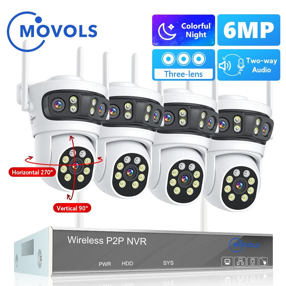 TriGuard Vision X6 Smart Surveillance System