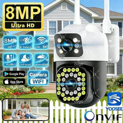 AstraGuard Duo 8MP SmartVision PTZ Camera