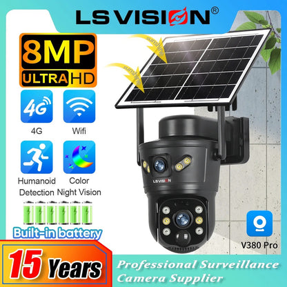 SolarGuard Vision Pro 4K DualShield Camera