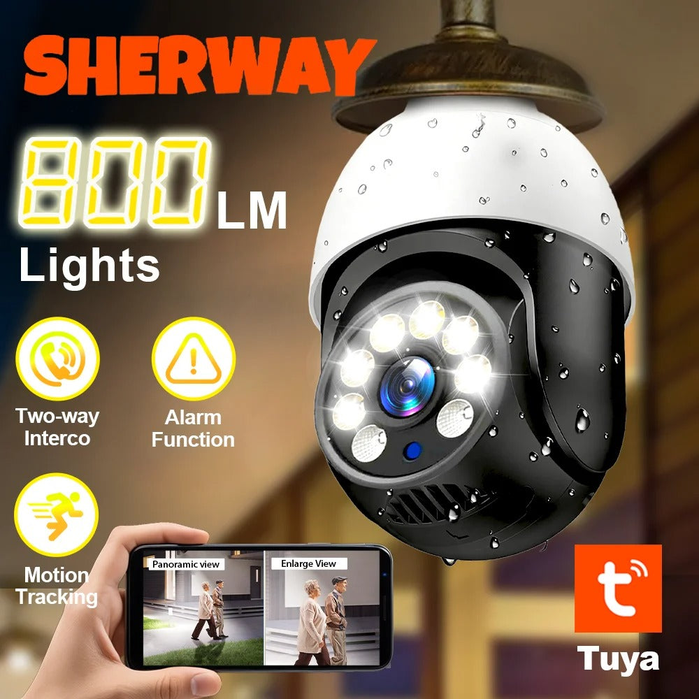 LuminaGuard 360™ Smart Bulb Camera
