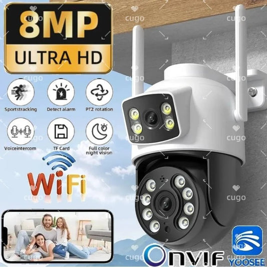 VigilX Pro Dual Lens 4K Smart Security Camera