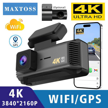 DriveGuard Ultra 4K Smart Dash Cam