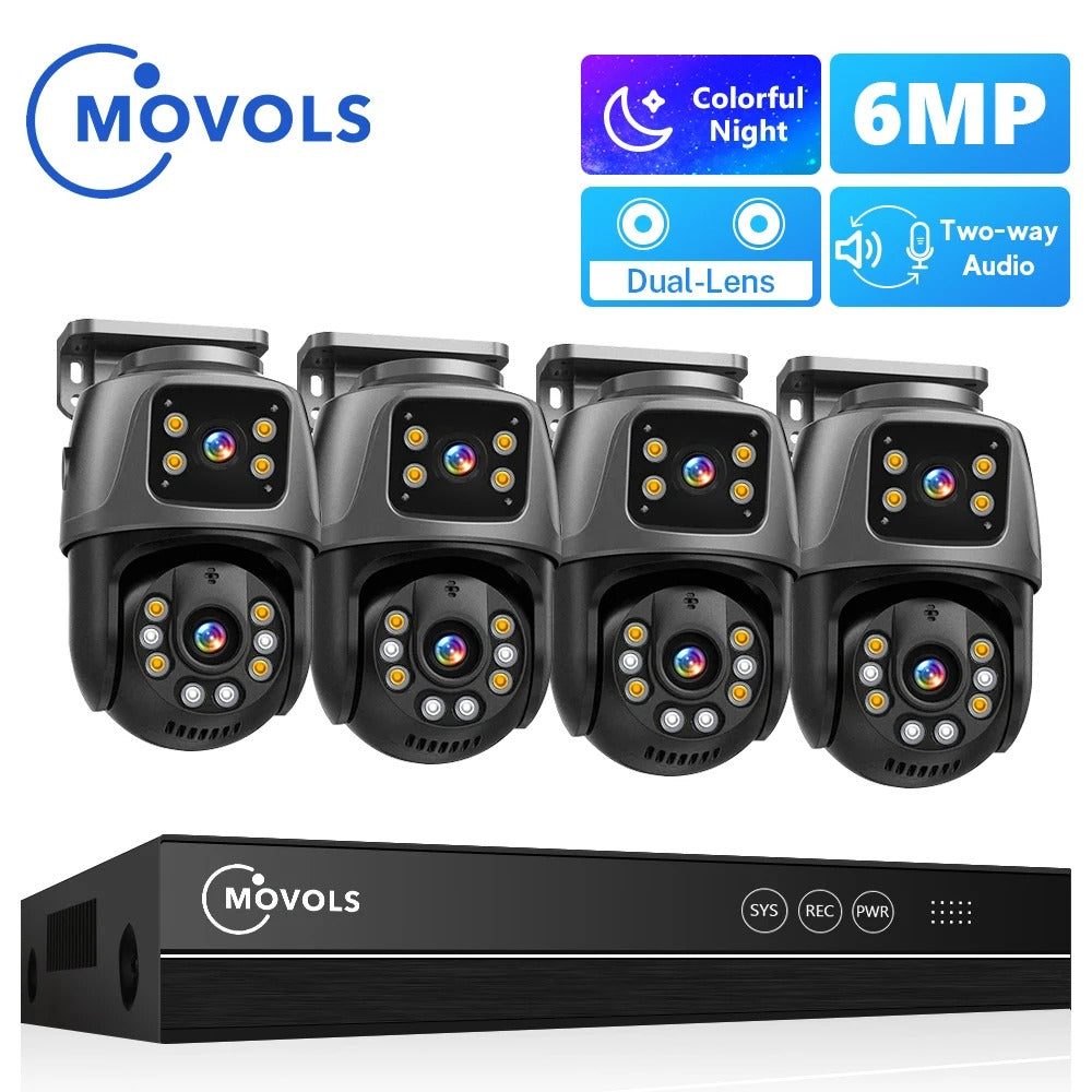 Vigilix DualSight Pro 6MP POE Security System