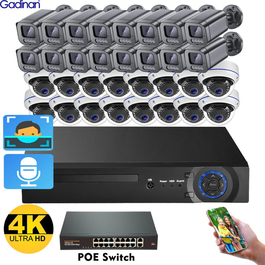 SentraGuard 4K AI Surveillance System