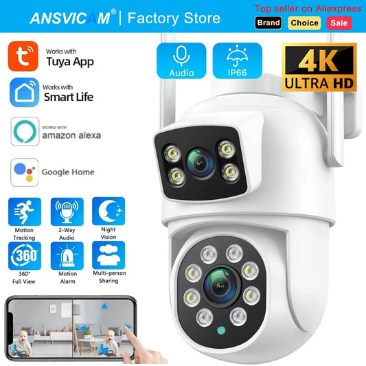 AegisVision™ DualSight 4K Smart PTZ Camera