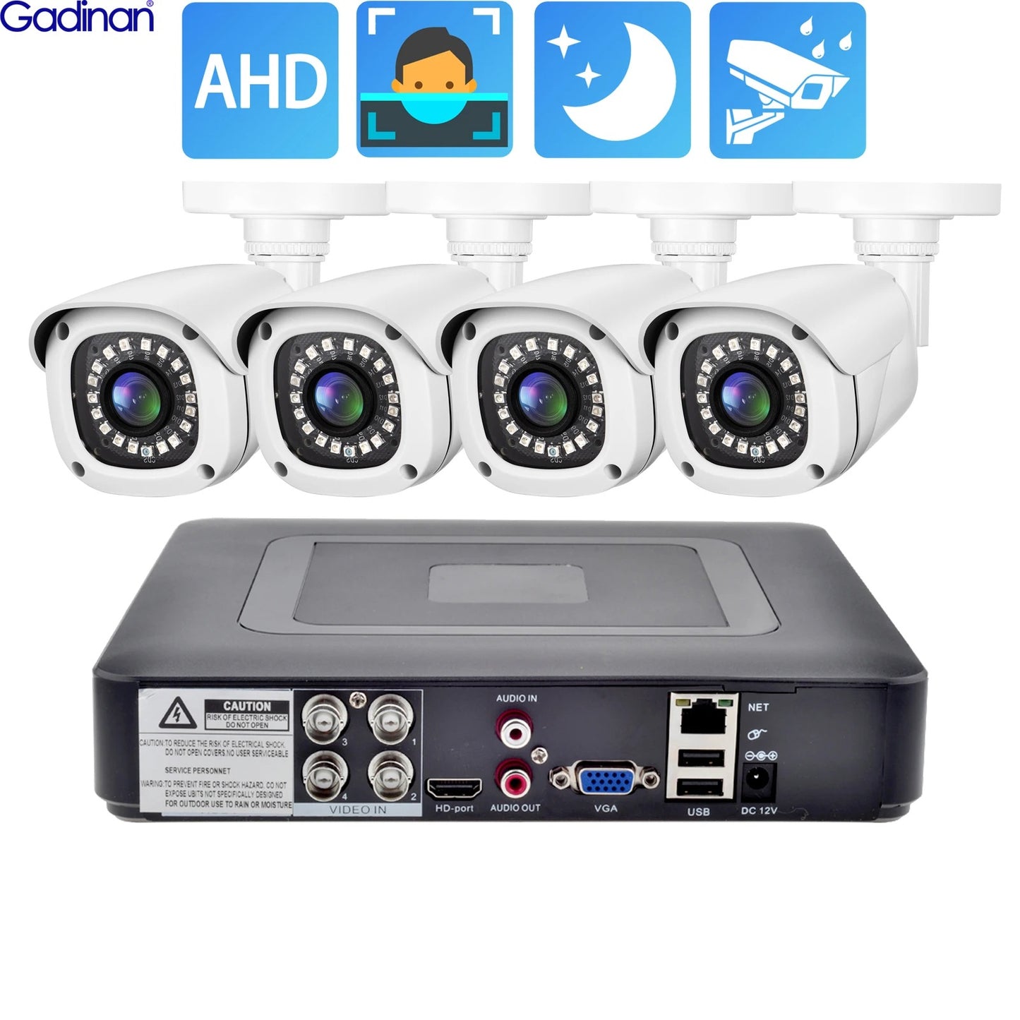 Gadinan SmartGuard AI Surveillance Kit