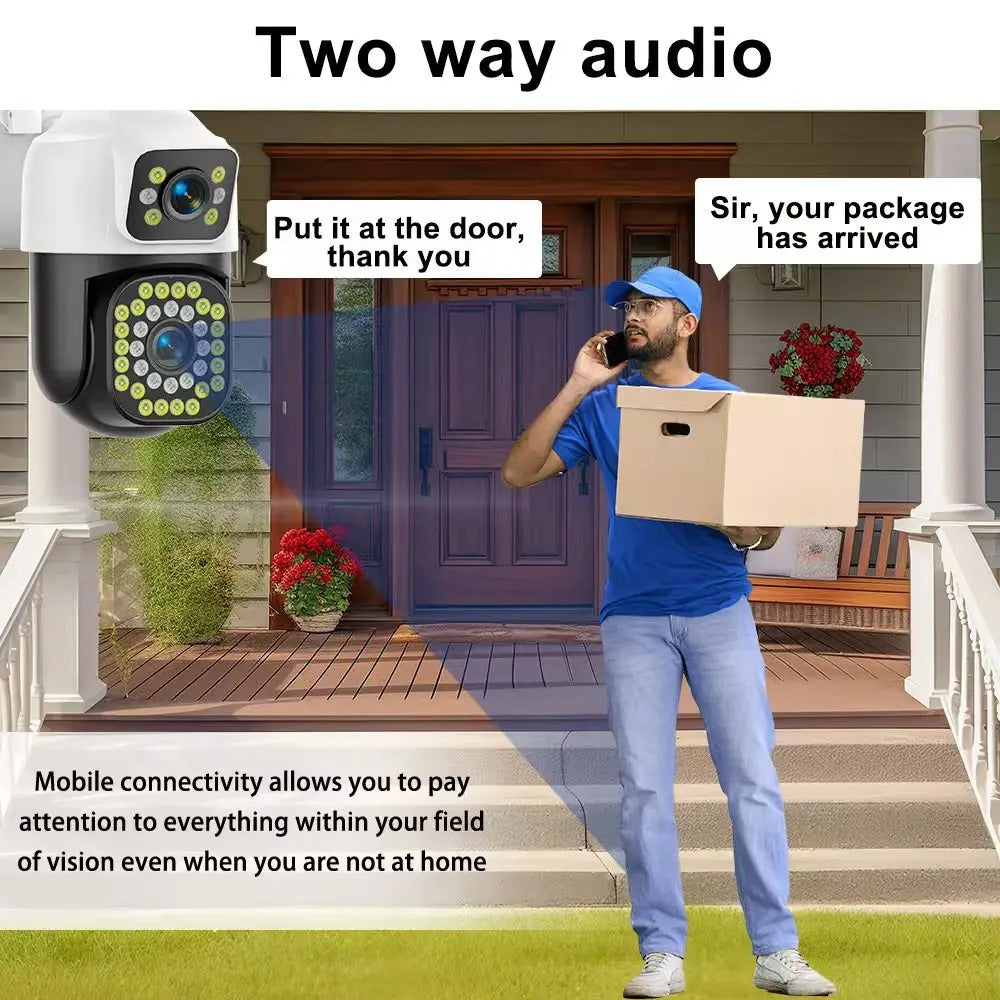 AstraGuard Duo 8MP SmartVision PTZ Camera