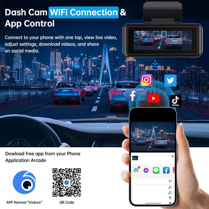 DriveGuard Ultra 4K Smart Dash Cam