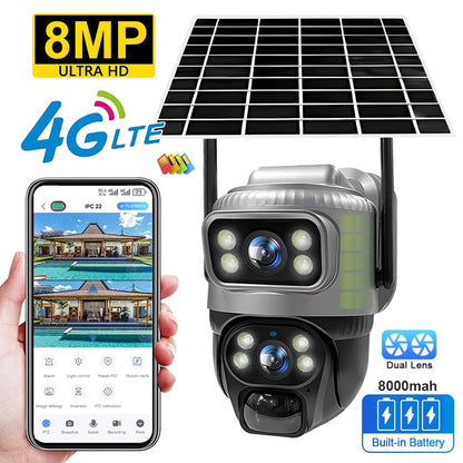 SolarSight V380 Pro 4K DualVision Camera