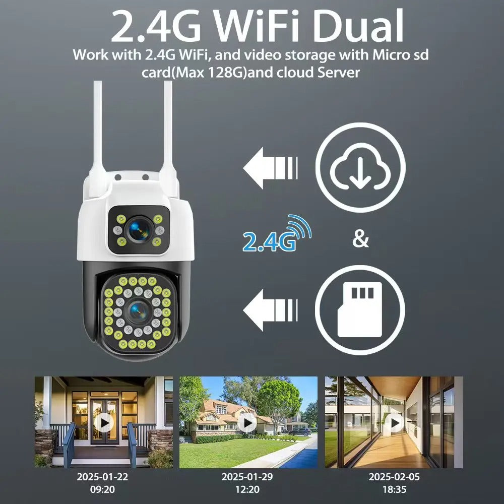 AstraGuard Duo 8MP SmartVision PTZ Camera