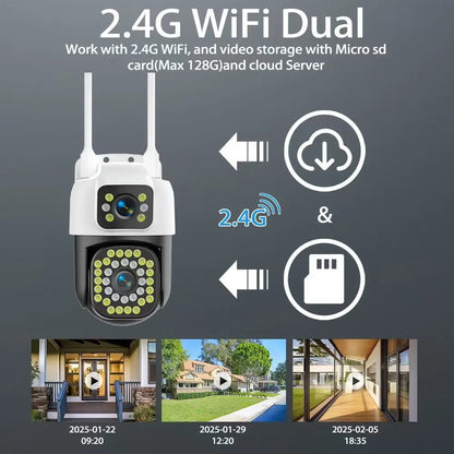 AstraGuard Duo 8MP SmartVision PTZ Camera