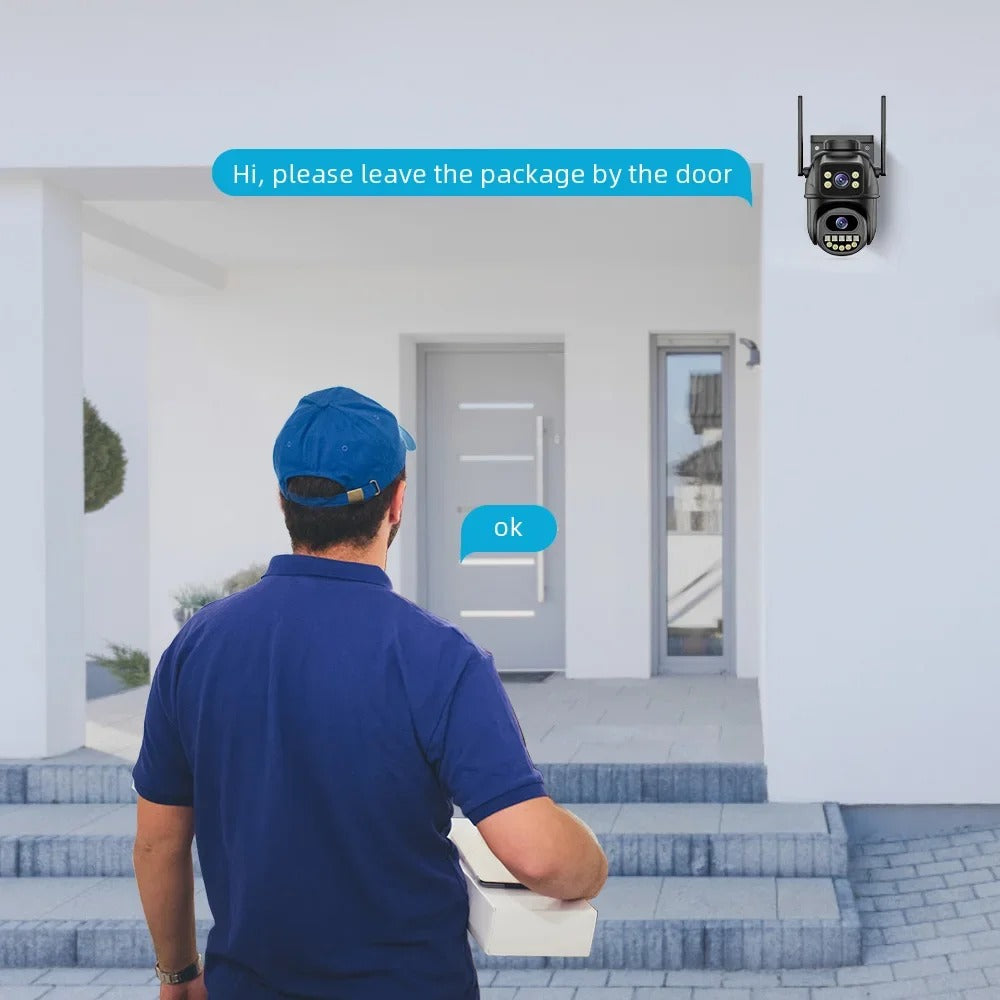 AegisVision™ 8MP Dual-Lens SmartGuard PTZ Camera