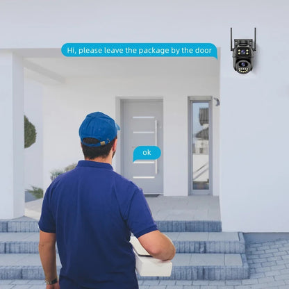 AegisVision™ 8MP Dual-Lens SmartGuard PTZ Camera