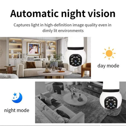 LumaGuard 8X Smart Vision Bulb Cam