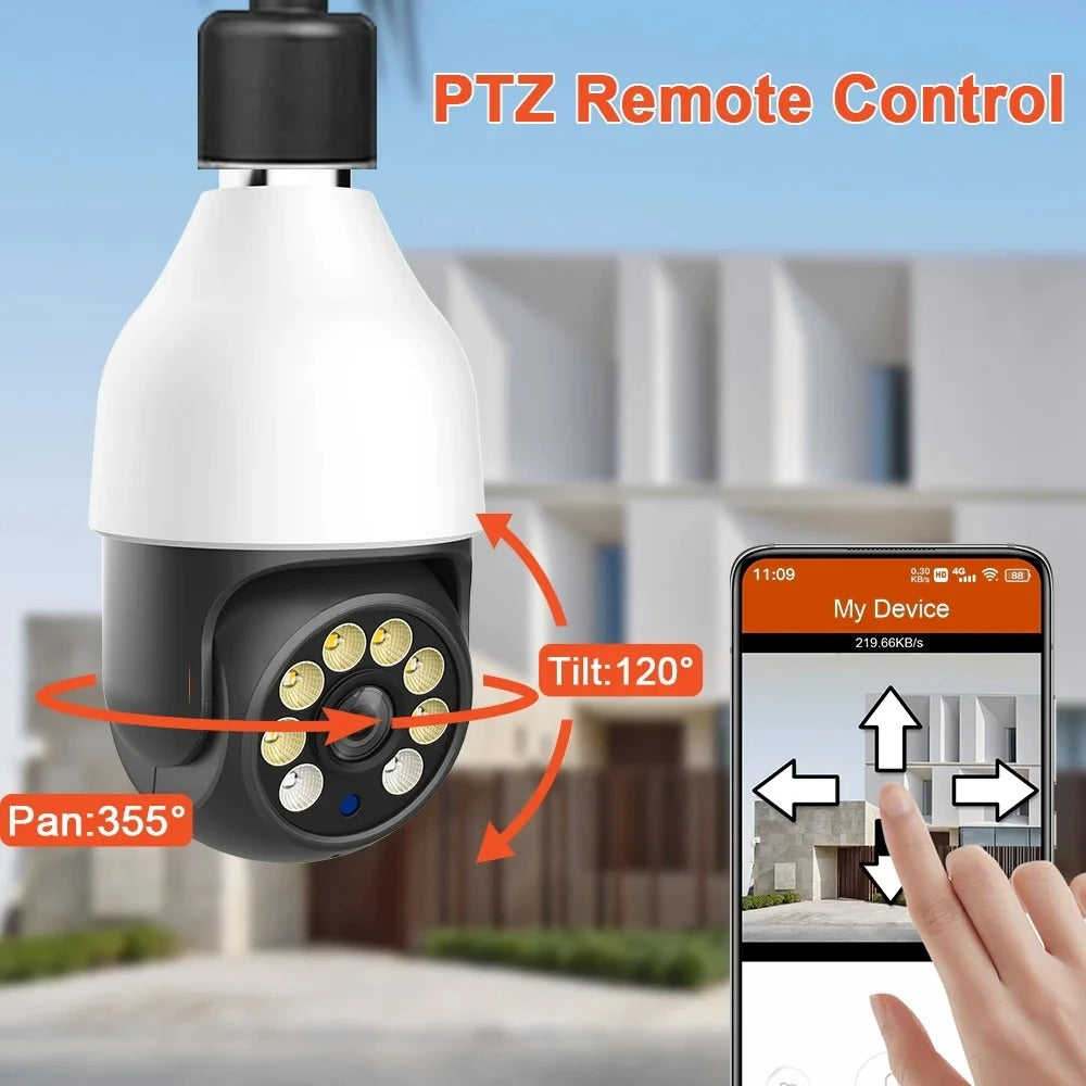 LuminaGuard 360™ Smart Bulb Camera