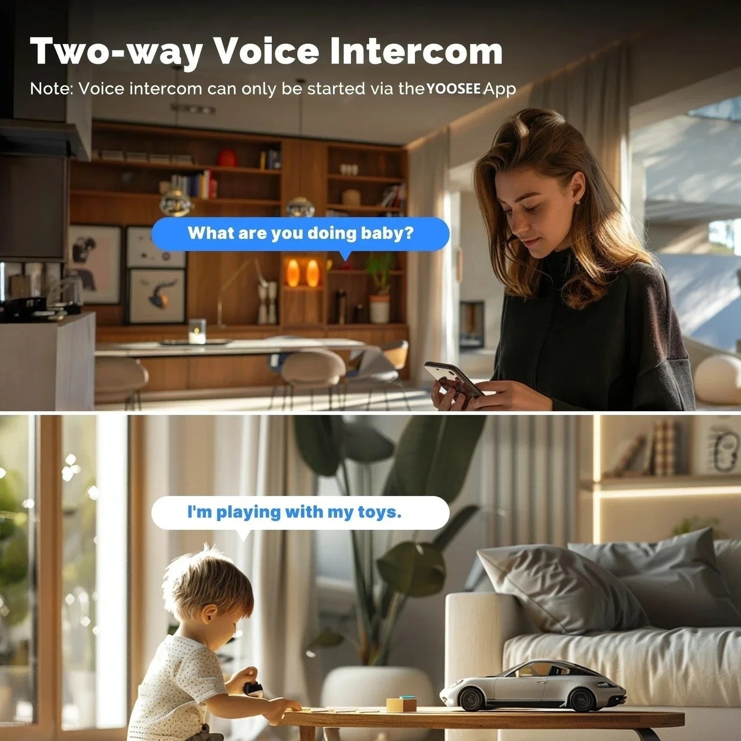 LumaGuard™ Dual Lens Smart BabyCam
