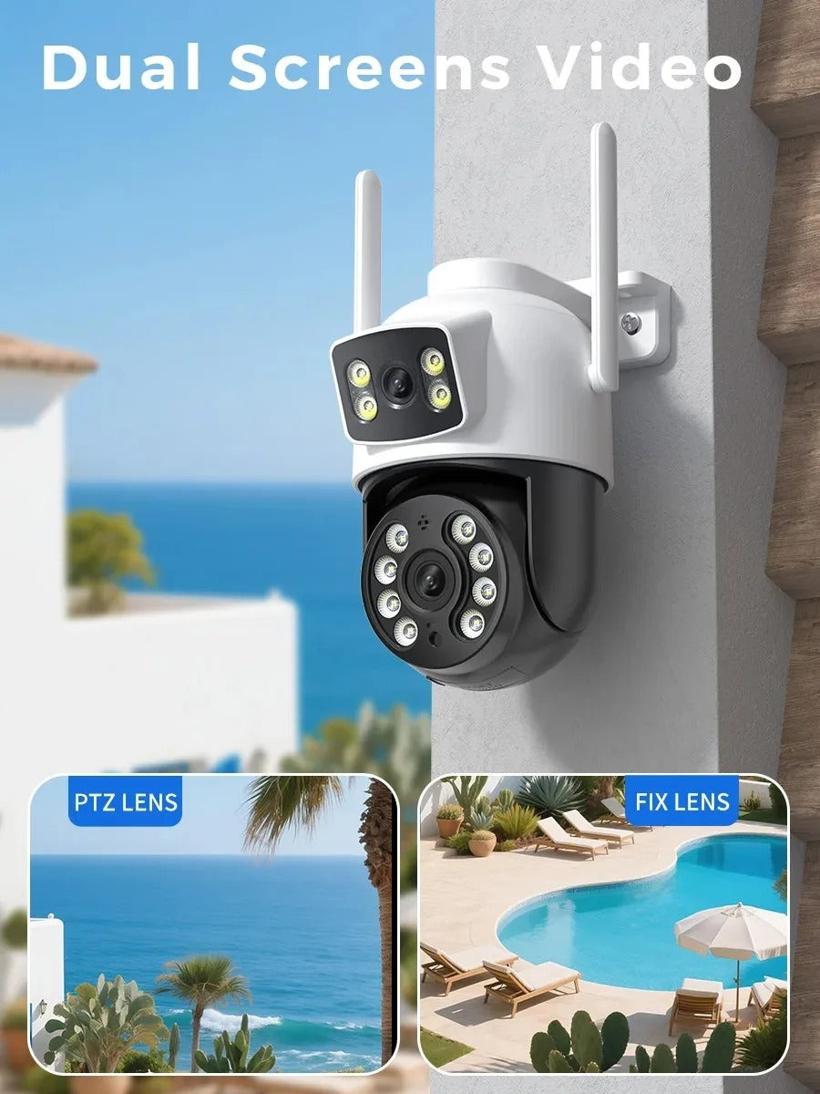 VigilX Pro Dual Lens 4K Smart Security Camera