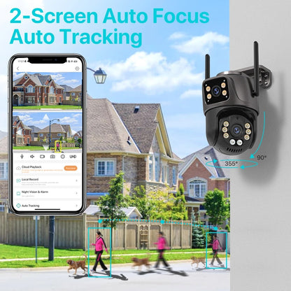 AegisVision™ 8MP DualSight AI Security Camera