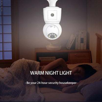 LumiGuard DuoView™ Smart Bulb Camera