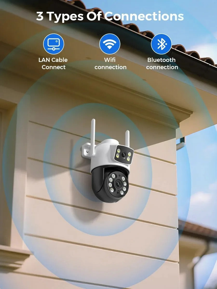 VigilX Pro Dual Lens 4K Smart Security Camera