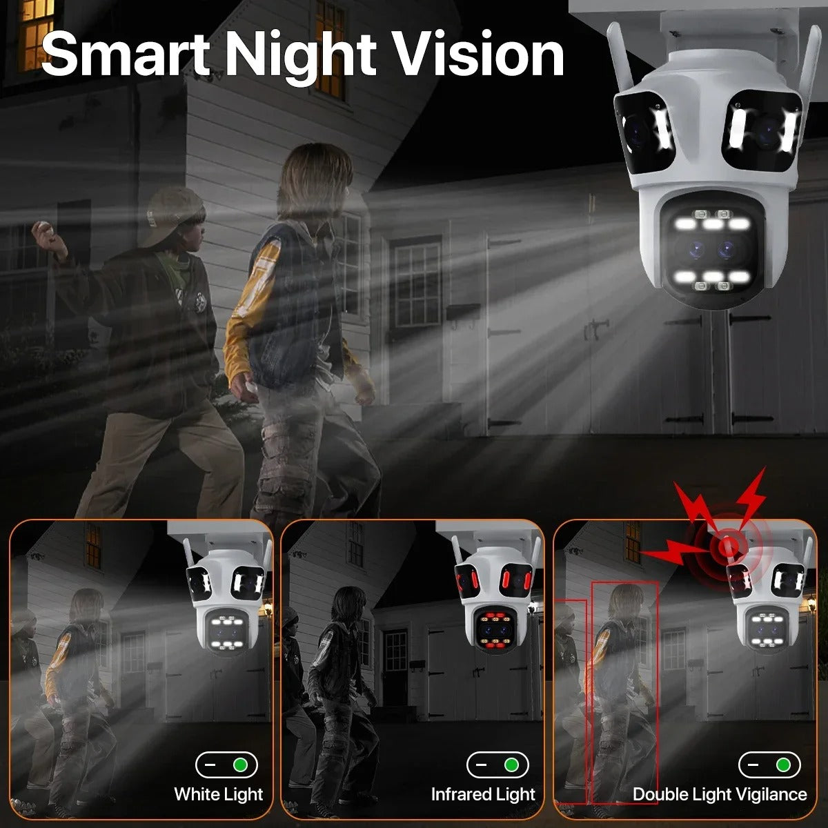 WONSDAR QuadVision 8X SmartTrack Pro Camera